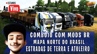 MAPA BRASILEIRO PARA EURO TRUCK SIMULATOR 2 COMBOIO COM MODS BRASILEIROS ETS2 1.42