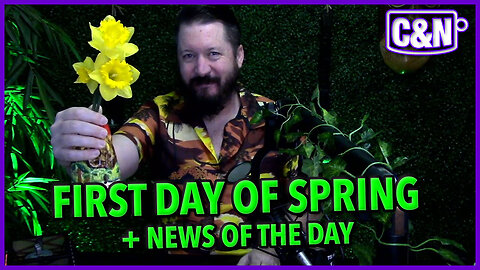 First Day Of Spring 🔥 + News Of The Day ☕ Live Show 03.20.23 #spring