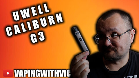 The UWell Caliburn G3 - The Caliburn just keep going...