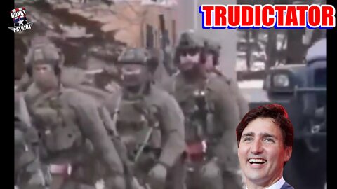 Trudeau Sends In Military, SWAT and Police to Crackdown Trucker Protest at Ambassador Bridge