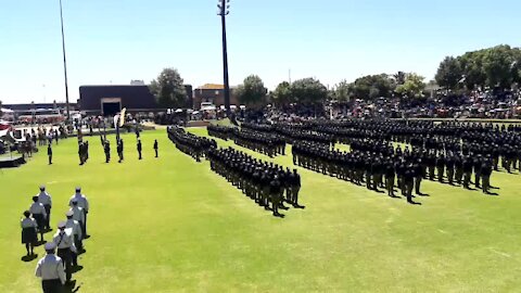 SOUTH AFRICA - Johannesburg - JMPD passing out parade (Videos) (i5B)