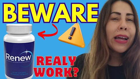 RENEW Review ⚠️WARNING!⚠️ Renew Weight Loss Reviews – Salt Water Trick – Renew Dietary Supplement