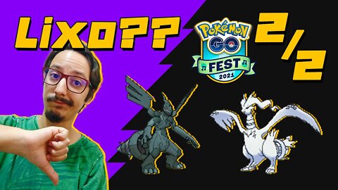 LIXO TOTAL?! FOI HORRÍVEL SEGUNDO DIA DA GO FEST?! POKÉMON GO!