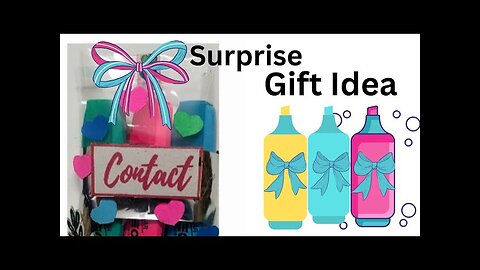 Surprise gift | cute gift idea || gift for bff || what is inside the box | gift diy ideas |Easy gift