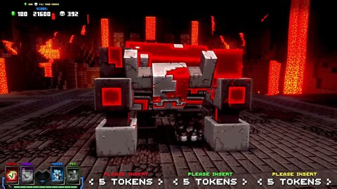 Enduring The Fiery Forge - Minecraft Dungeons Arcade (Raw Thrills; Direct Capture)