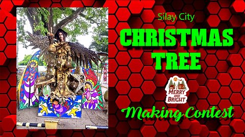 Christmas Tree Making Contest at the Plaza 2023 #Silay City