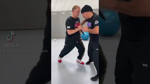 Kali w Coach Erik Paulson at RVCA