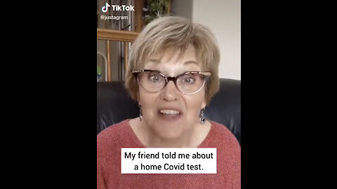 TSVN196 12.2021 Woman Explains How To Take A Proper Covid Test