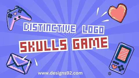 Skull gaming logo | Game logo #professional_designer