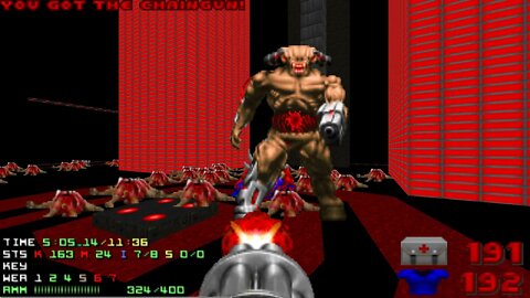 Doom 2 Italo Doom Level 12 IV with 102% in 11:28