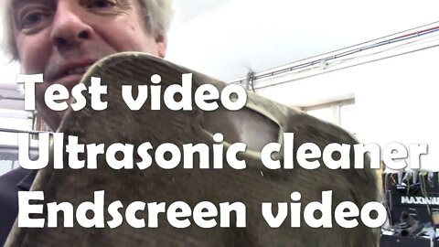 Ultrasonic endscreen test