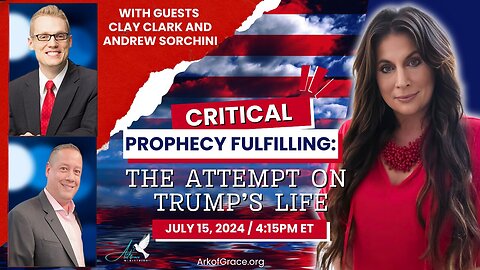 Prophet Amanda Grace - Critical Prophecy Fulfilling - The Attempt on Trump's Life - Captions