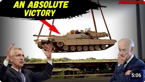 Russia Is Sending Captured US ABRAMS TANKS To The Exhibition Of The Defeated NATO Military Equipment