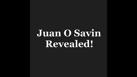 Juan O Savin on The Global Great Awakening