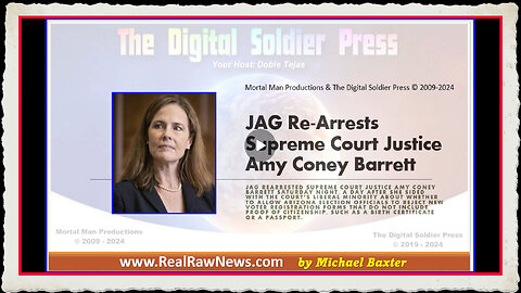 JAG Re-Arrests SCJ Amy Coney Barrett