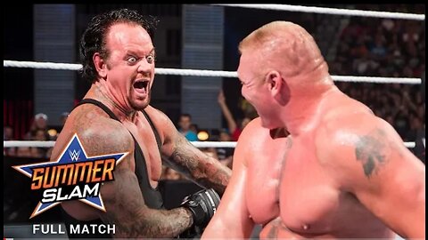 FULL MATCH - Brock Lesnar vs. The Undertaker_ SummerSlam 2015