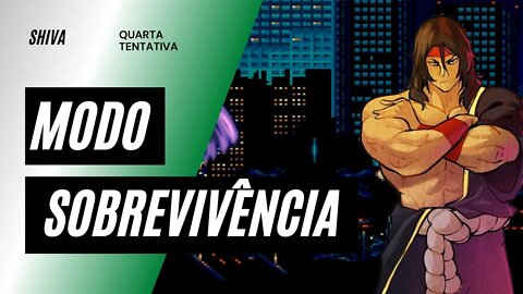 Gameplay Streets of Rage 4 (SHIVA) #04- Xbox one S - Modo Sobrevivência