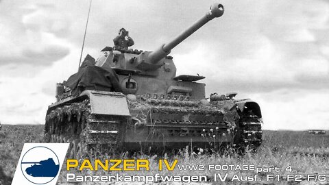 WW2 Panzer IV Ausf. F1-F2-F/G footage - Panzerkampfwagen IV. pt4.