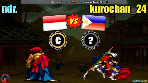 Samurai Shodown III (ndr. Vs. kurochan_24) [Indonesia Vs. Philippines]