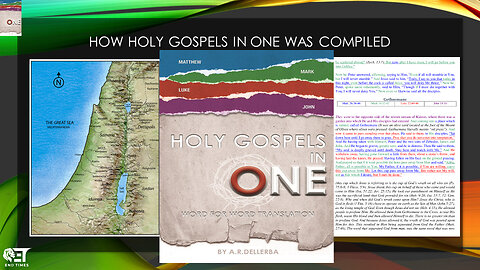 HOW the Holy Gospels in One was compiled #matthew #mark #luke #john #newtestament #harmony #gospels