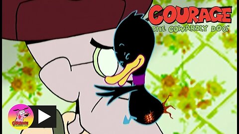 Courage The Cowardly Dog: Deadly Duckling | Cartoons