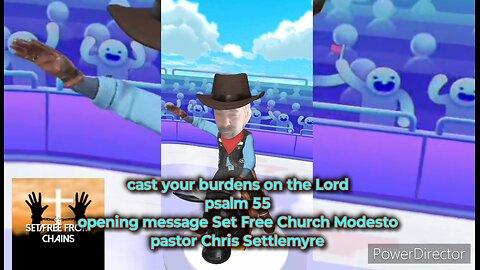 cast your burdens on the Lord psalm 55 opening message Set Free Church Modesto