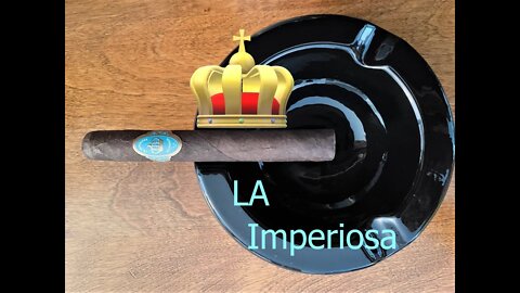 Crowned Heads La Imperiosa cigar with my new mic and camera set up!