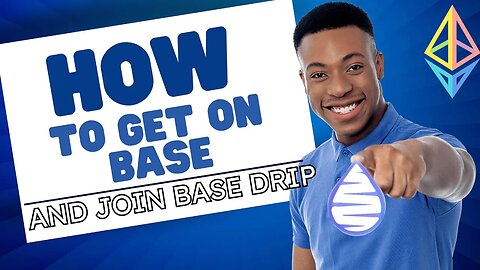 Base Drip How TO! - How to add Base to your wallet and how to bridge Ready for Launch