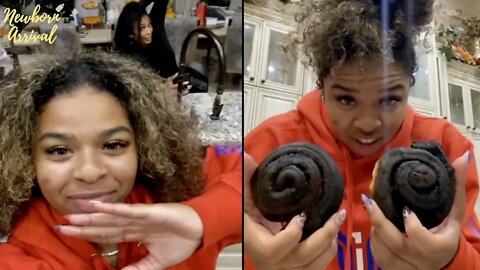 Deion Sanders Daughter Shelomi Roasts Mom Pilar For Burning The Cinnamon Rolls! 👩🏽‍🍳