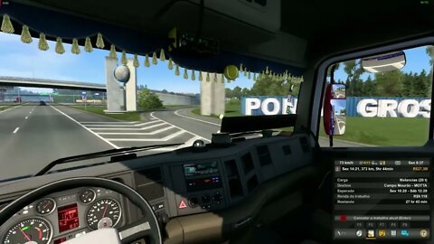 CURITIBA/PR x CAMPO MOURÃO/PR - EAA 1.44 - EURO TRUCK SIMULATOR 2 1.44