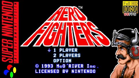 Aero Fighters: Kohful - Super Nintendo (Full Game Walkthrough)