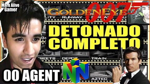 COMO PASSAR TODAS FASES DO 007 GOLDENEYE no 00 AGENT (DETONADO COMPLETO 007 Golden Eye) Nintendo 64