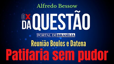 Reunião Boulos e Datena: patifaria sem pudor