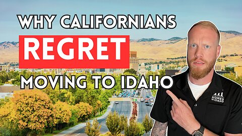 Why Californians REGRET Moving To Boise Idaho 5 Big Reasons