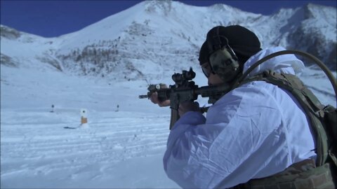 U.S. Paratroopers Conduct Integrated Marksmanship Range with Italian Soldiers - Steel Blizzard