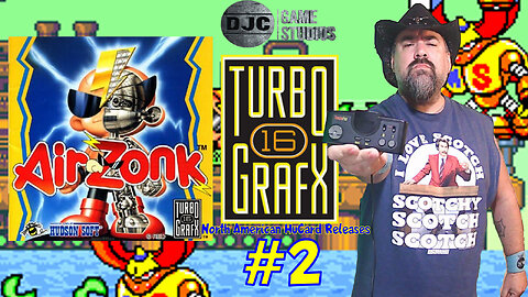 TURBOGRAFX 16 - North American HuCard Releases #2 - "AIR ZONK"