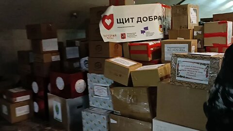 Delivering HALF A TON OF SWEETS! (and Christmas) To Donbass - Part 2