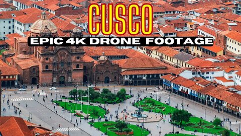 Discovering the Wonders of Cusco from Above: Epic Drone Flight over Peru's Ancient Capital