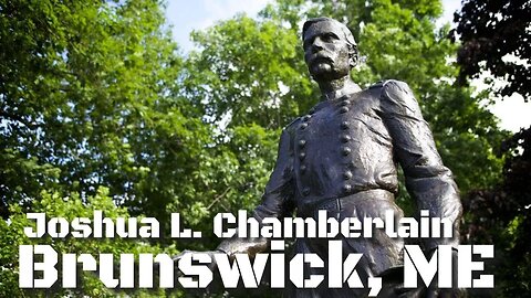 Joshua Lawrence Chamberlain's Home & Grave - Brunswick, Maine