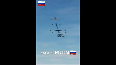 A magnificent air parade accompanied Russian President Putin during his Mongolian visit.