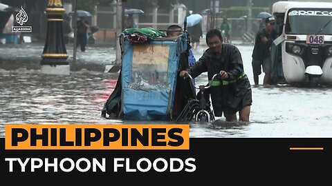 Typhoon Gaemi brings flood chaos to Philippines capital| N-Now ✅