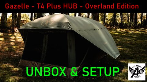 Gazelle - T4 PLUS HUB TENT OVERLAND EDITION - Unbox and Setup