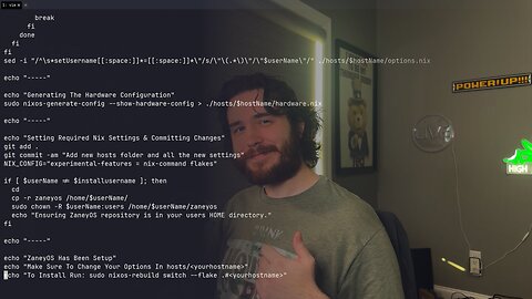 Diving 🤿 Into The ZaneyOS Install Script For NixOS ❄️
