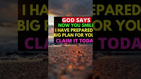 🌈👇GOD'S MESSAGE FOR YOU TODAY ! YOU WILL NOT DESPISE!GOD'S PROMISES 👇🌈 short video👇