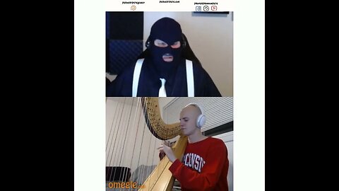 Omegle Harp Player Blows Perverts Mind