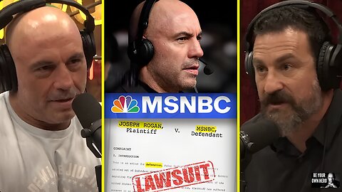 The Truth Behind The MSNBC Lawsuit | Joe Rogan & Andrew Huberman