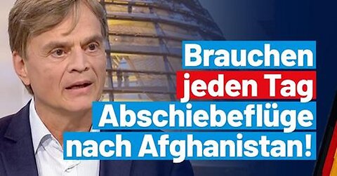 Wir brauchen jeden Tag Abschiebeflüge nach Afghanistan! - Bernd Baumann - AfD-Fraktion im Bundestag