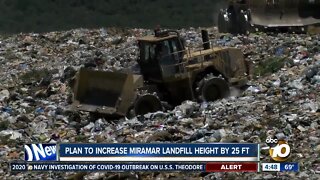 Plan to increase Miramar landfill height by 25ft