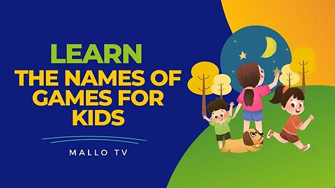 Playground Adventures: Exploring Fun Games | Learn the Names of Games for Kids