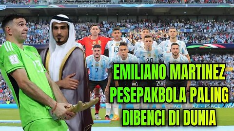 Emiliano Martinez Resmi Jadi Pesepakbola Paling Dibenci Di dunia